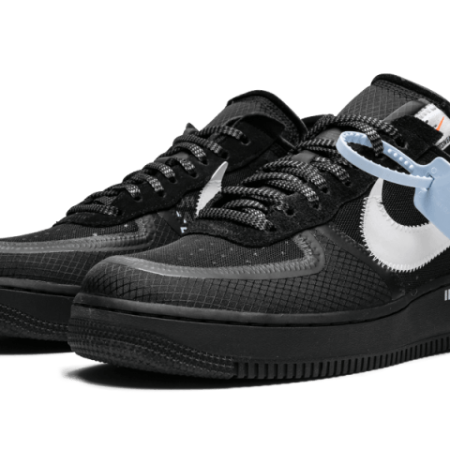 Nike Sko Air Force 1 Low Off-Hvid Sort
